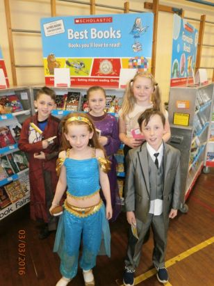 Year 5B- World Book Day for us.